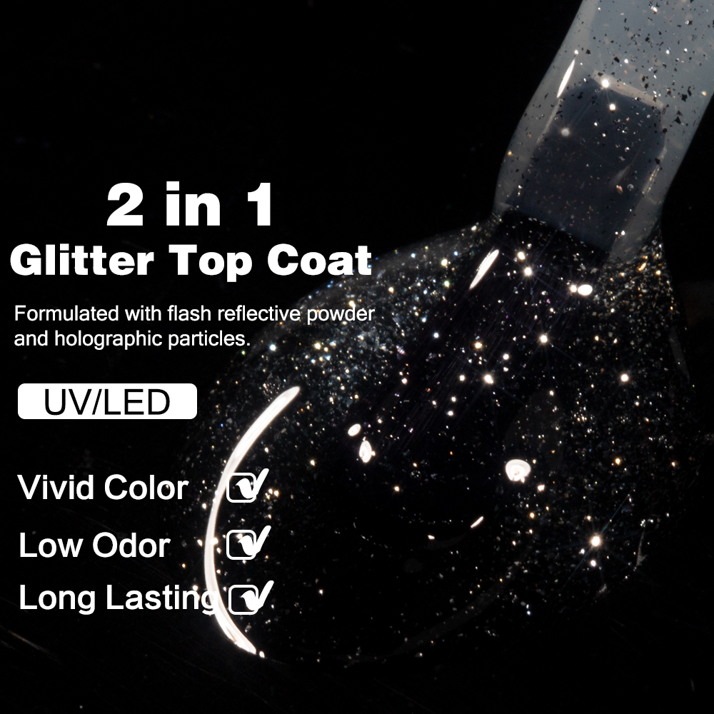 KODIES ジェルスターライトトップコートジェルネイルポリ - Nail Glitter Chrome のレビューと価格