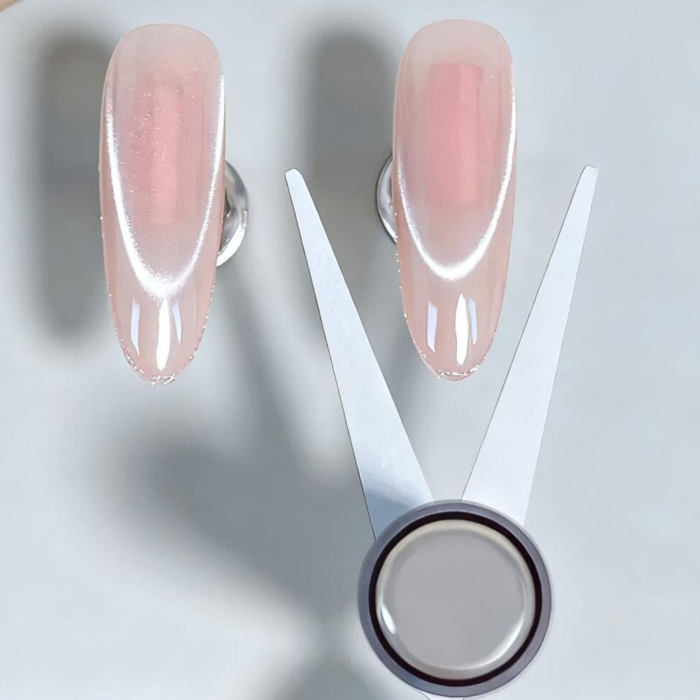 3D両頭ネイルフレンチシェイプ強力キャットアイマグネットネイ - Nail Gel Polish Set のレビューと価格