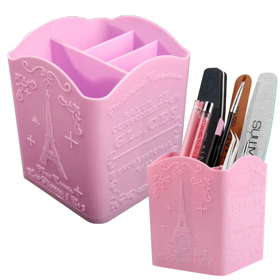 4コンパートメントネイルアートブラシホルダー、メイクブラシ用 - Nail Art Rame のレビューと価格