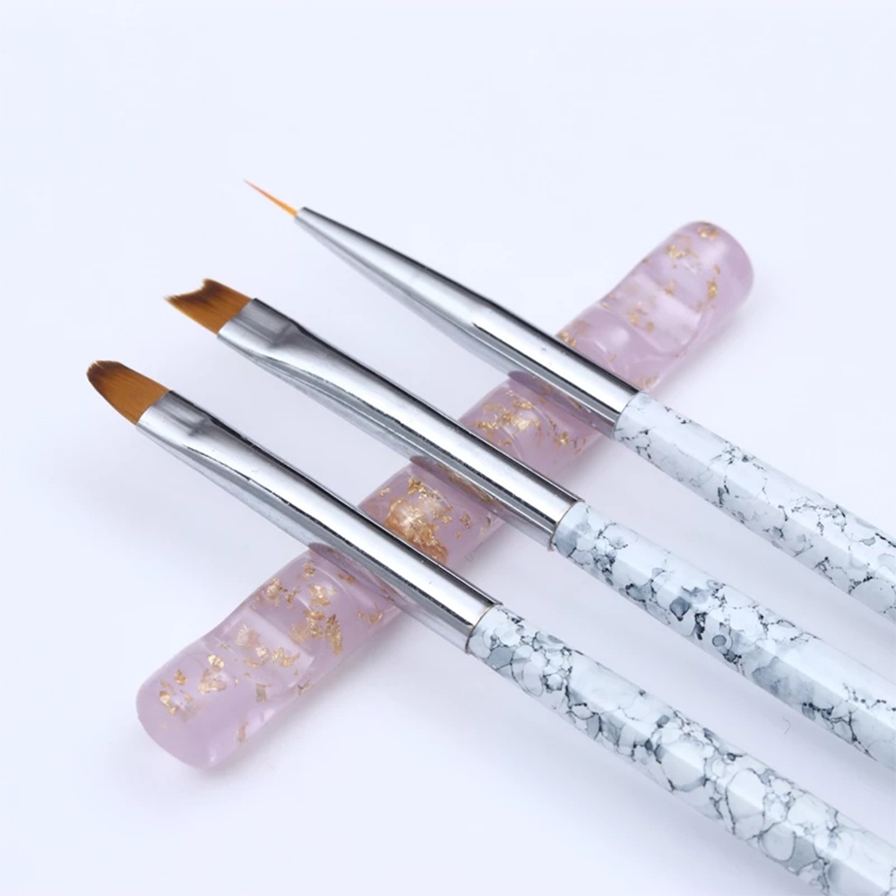 アクリル製クリアネイルブラシラックスタンド 5グリッド カラ - Nail Art Rame のレビューと価格