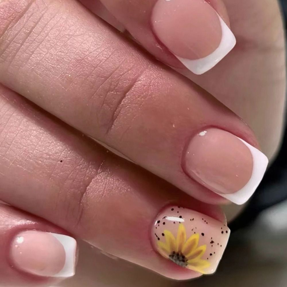 新しいショートラウンド付け爪ゼブラストライプ付け爪取り外し可 - Nail Art Zebra のレビューと価格