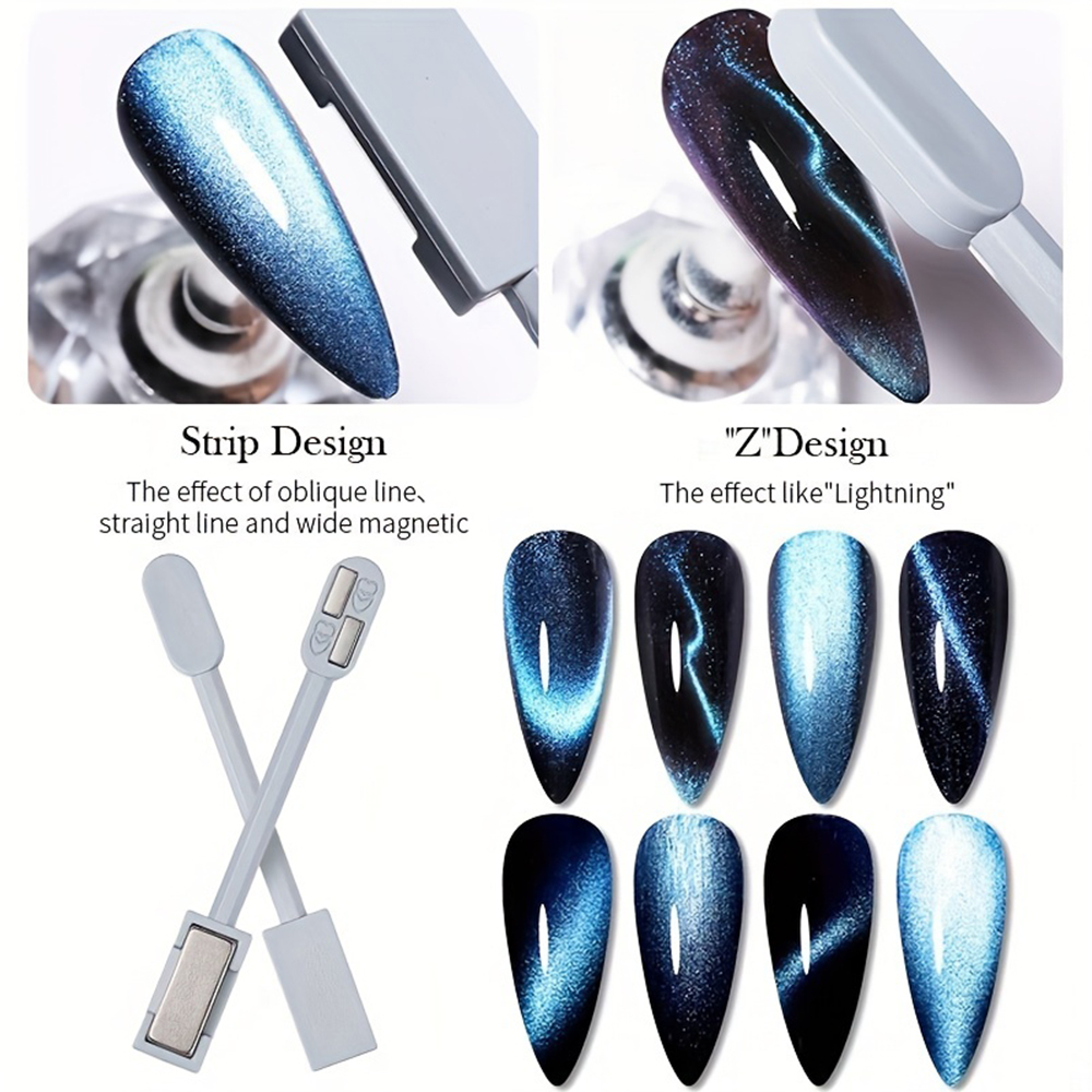 1/2個入りキャッツアイマグネットセット ネイルアート用 - - Nail Gel Polish Set のレビューと価格