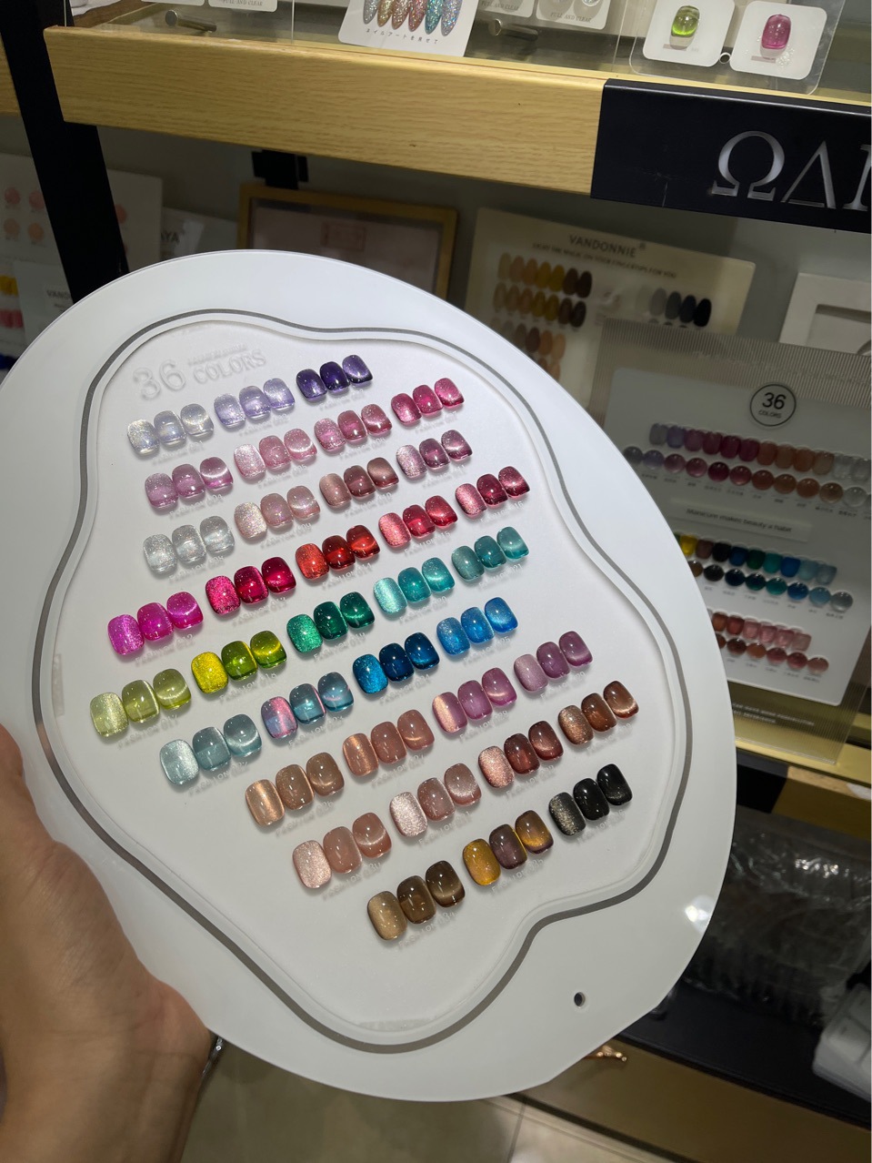 2026 U Omeei 36色キャッツアイジェルポリッシュ - Nail Gel Polish Set のレビューと価格