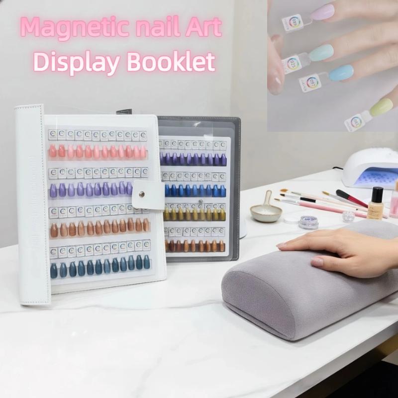 48/96/144/192色 マグネット式ネイルチップ見本帳 - Nail Art Rame のレビューと価格