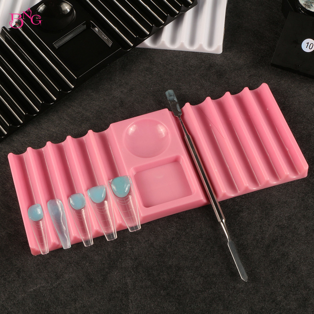 BNGデュアルフォームホルダー プラスチック製ペンスタンド  - Nail Art Rame のレビューと価格