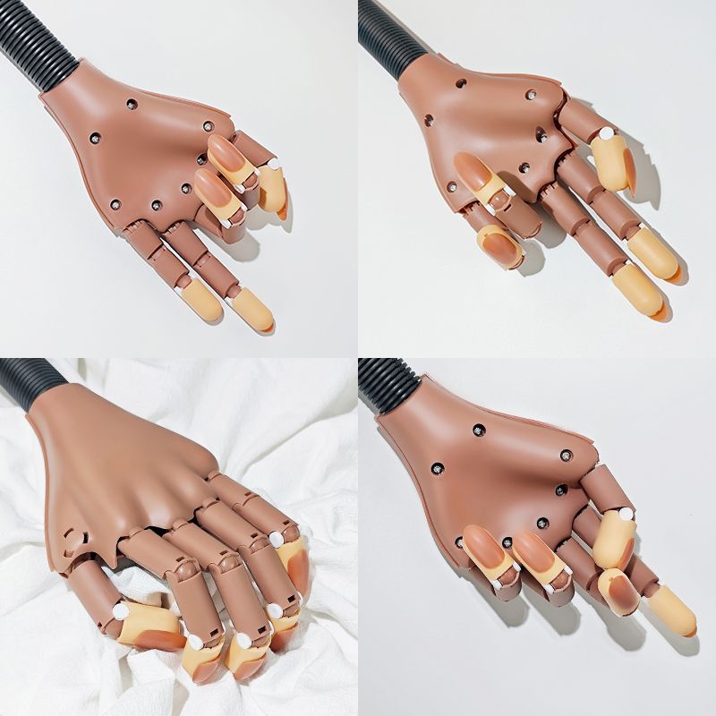 ネイル練習用ハンド 可動パーツ チップ アート用品 ツール  - Nail Art Rame のレビューと価格