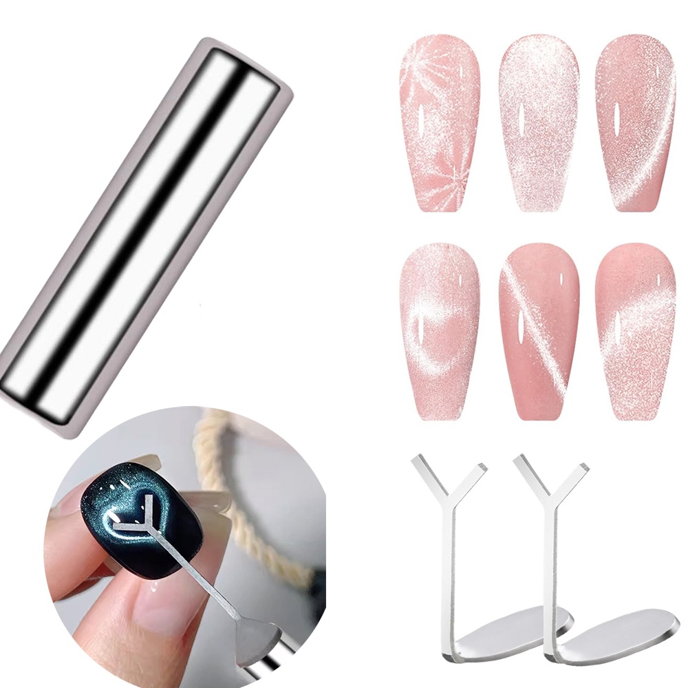 1/2/3/4個入り Y字型 ハート キャットアイ ジェルマ - Nail Gel Polish Set のレビューと価格