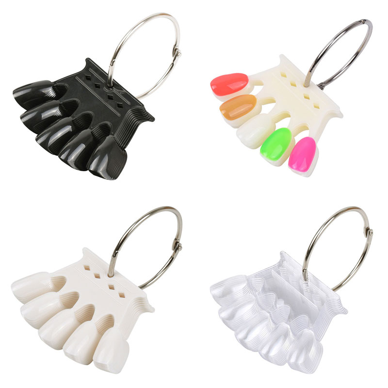 アクリルジェルネイルパレット,4色,マニキュア練習チャート, - Nail Art Rame のレビューと価格