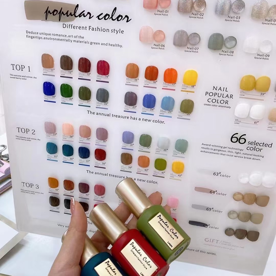 LADAI 66色 新トレンド 卸売 高発色 長持ち ノント - Nail Gel Polish Set のレビューと価格